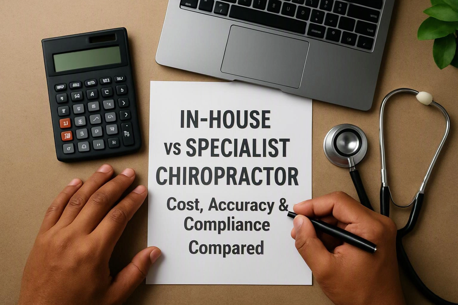 In-House vs Specialist Chiropractor: Cost, Accuracy & Compliance Compared in Riverdale, Georgia