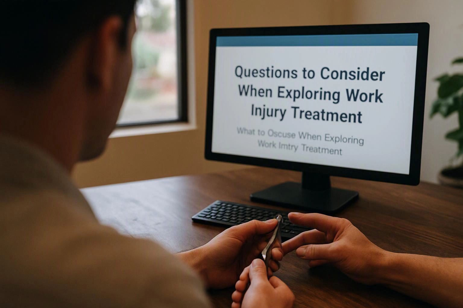 Questions to Consider When Exploring Work Injury Treatment