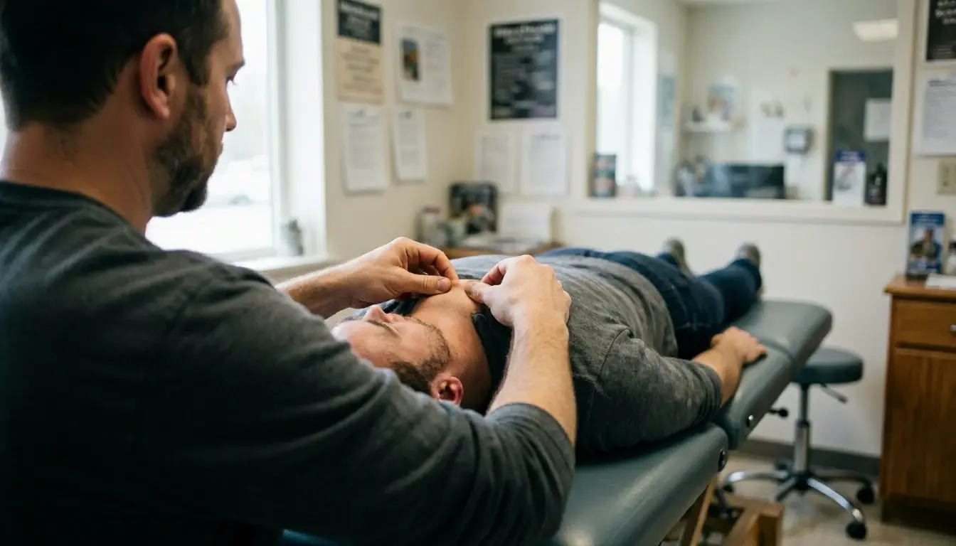 How Chiropractic Adjustment applies to Chiropractor services in Riverdale, United States—practical illustration