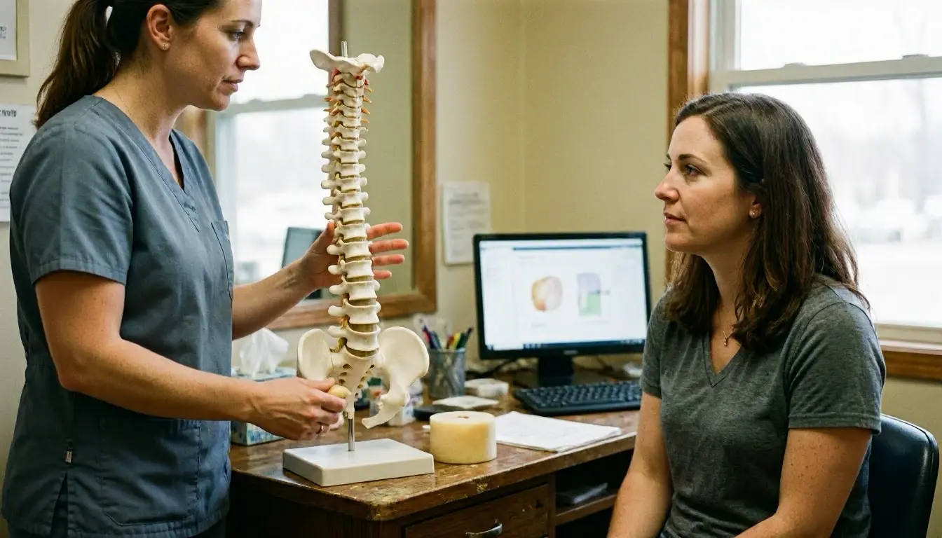 How Disc Herniation applies to Chiropractor services in Riverdale, United States—practical illustration