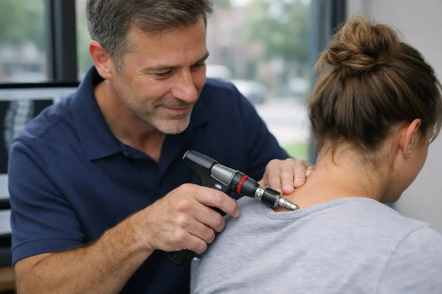 Impulse Adjusting Instrument in Chiropractor: Impulse Adjusting Instrument is a handheld, precision chiropractic tool that...