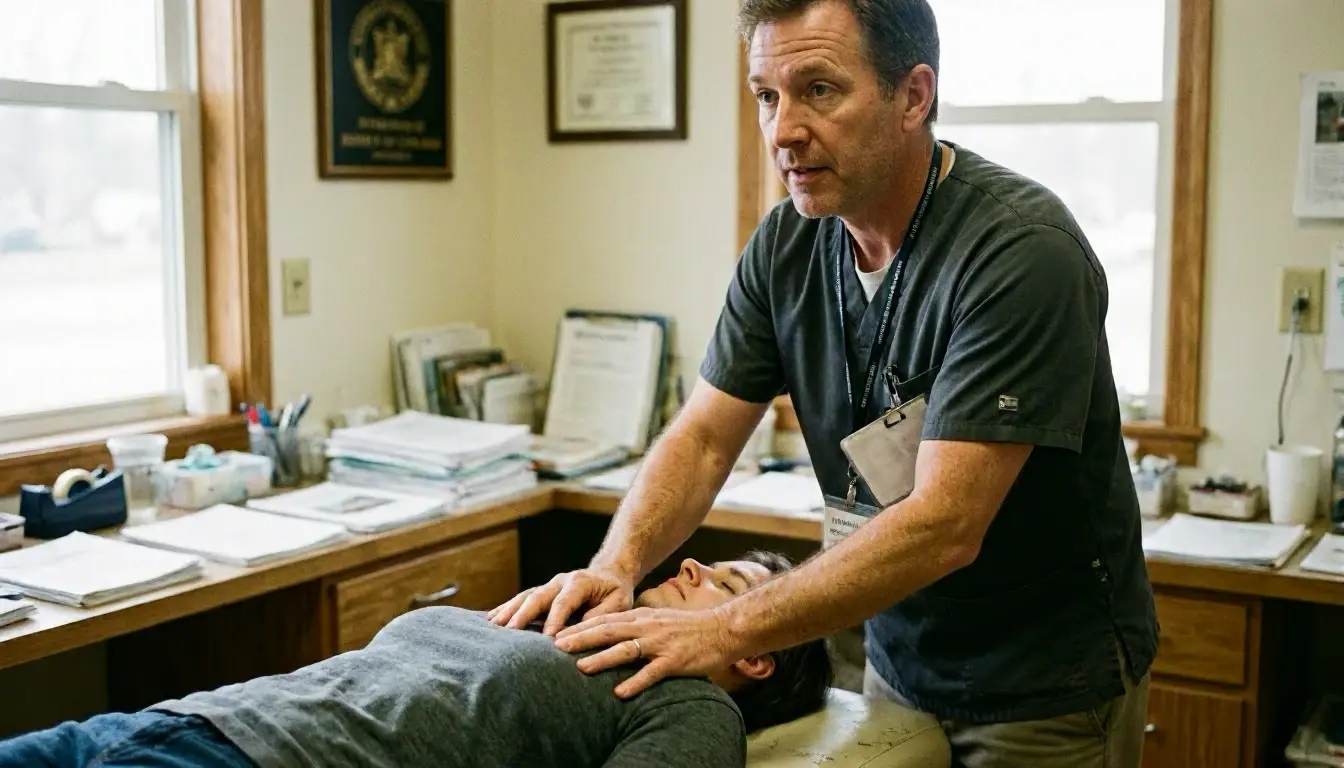 How National Board of Chiropractic Examiners applies to Chiropractor services in Riverdale, United States—practical illust...