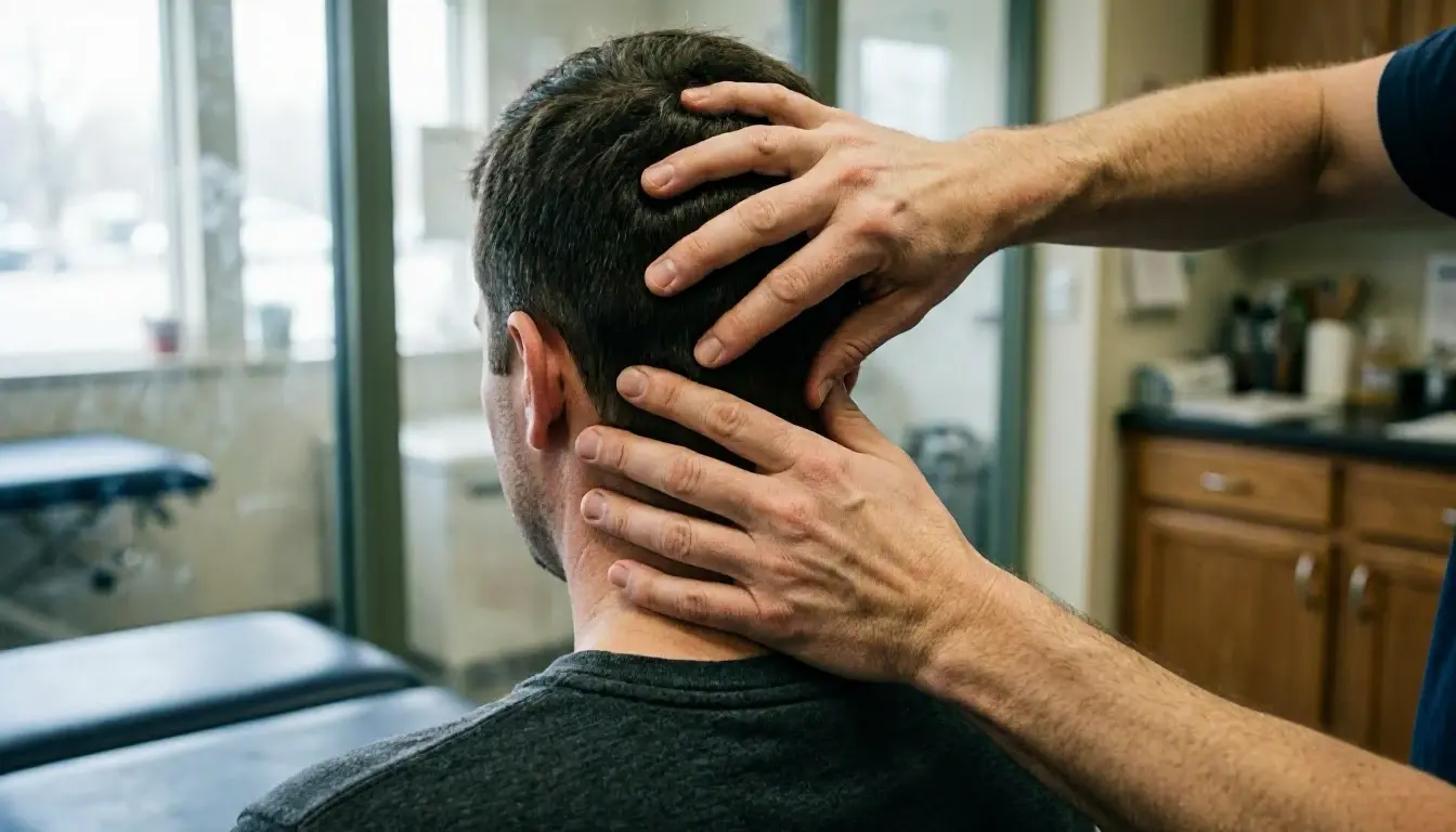 How Neck Pain applies to Chiropractor services in Riverdale, United States—practical illustration