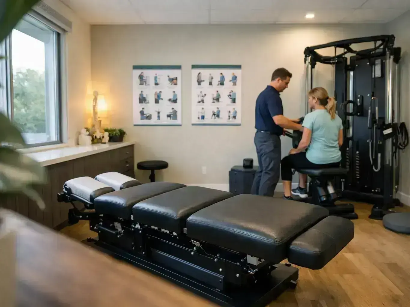 Adjustment in Chiropractor—Riverdale